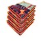 4 Piece Sari Bags Cotton Saree Covers with Zipper Closure Clothes Organizer Sari Storage Bag for Wardrobe and Gifting Storage Wedding Favor Cloth Case Birthday